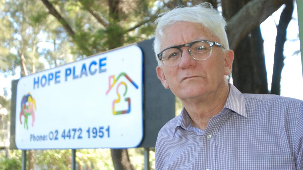 ANXIOUS WAIT: Reverend Colin Walters of Community Life Batemans Bay is waiting to hear from the NSW Government about possible funding. 