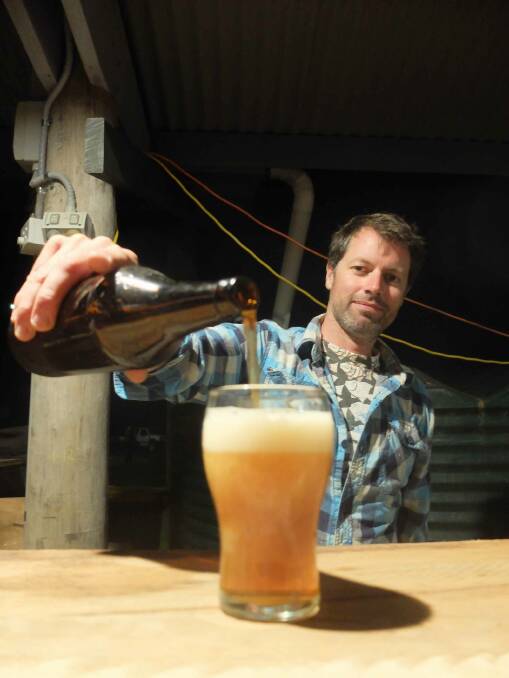 MASTER BREWER: Toby Whitelaw is passionate about making good beer. Learn how to make a top drop at his workshop on March 29.
