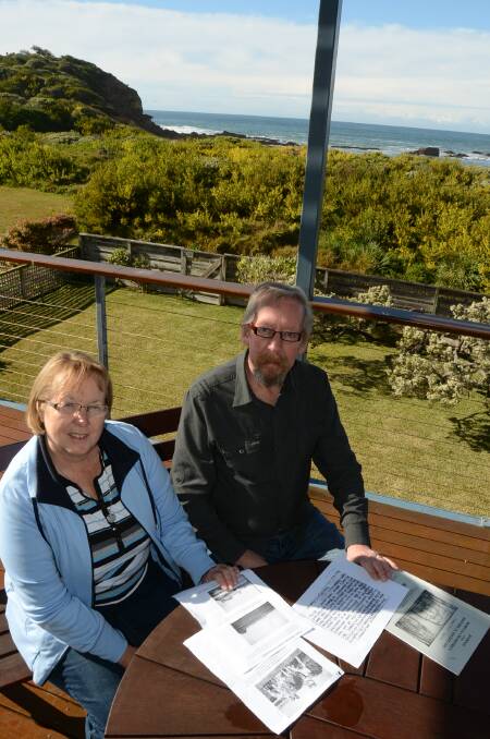 MAKING HISTORY: Tomakin Community Association president Debbie Campion and amateur historian Mark Young (pictured), along with Moruya and District Historical Society vice-president Janene Love and Canberra’s Ted Ling, are compiling the rich history of Tomakin for a book.