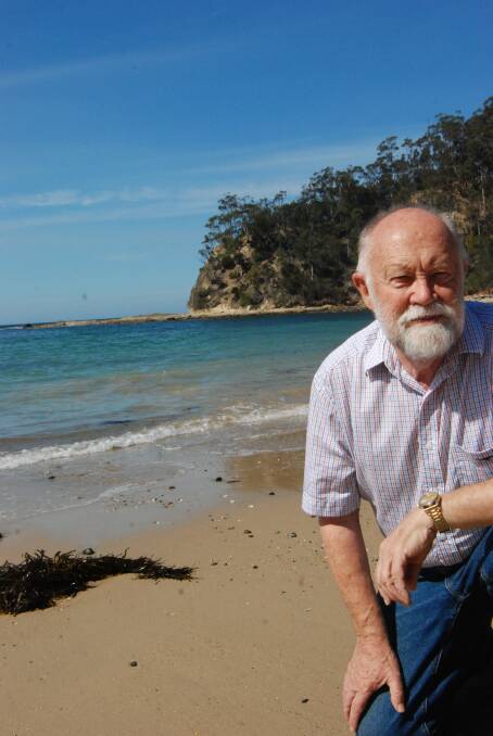 TIME TO ACT: Sunshine Bay scientist David White has called on politicians to “get real” on the dangers of rising sea levels.
