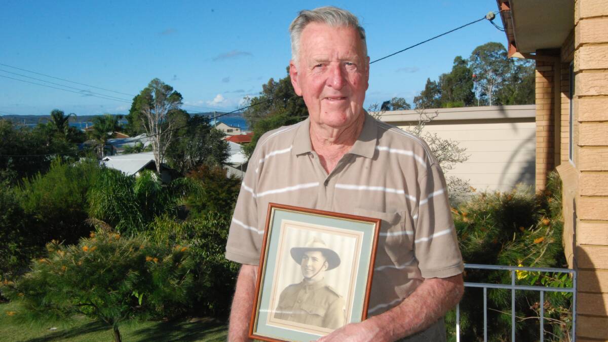 LOOKING BACK: Batehaven World War 2 New Guinea veteran George Adlington will remember many friends on Anzac Day.