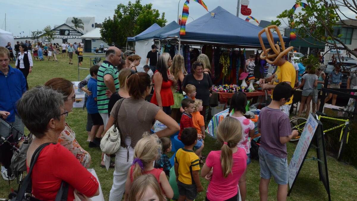 FOR SURE: Batemans Bay will again host Friday evening markets on the foreshore in January, from New Year’s Day.