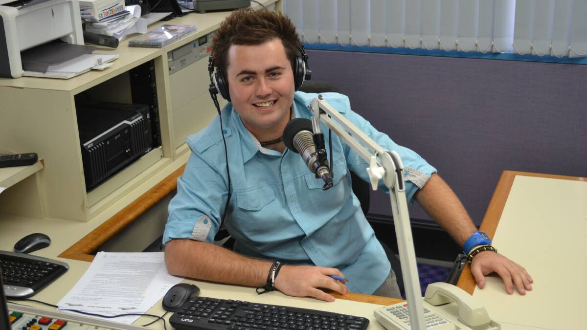 DJ BROADBELT: Former Batemans Bay DJ Dene Broadbelt is being chased for unpaid bills, including to a South Coast web developer.He is pictured in 2012, when working for ZOO FM in Dubbo.
