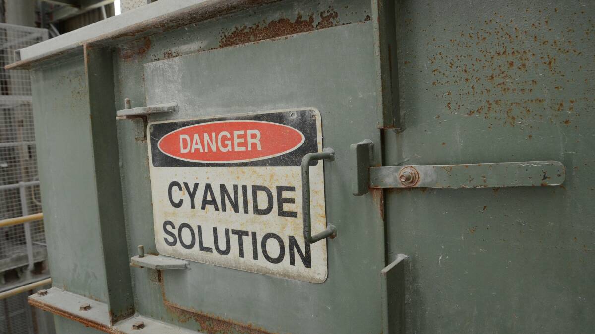 Cyanide plan referred to federal government