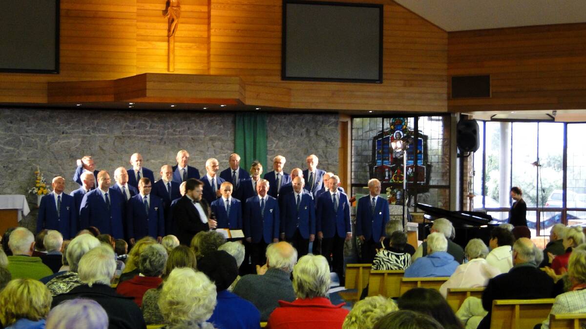 Sydney Male choir delights crowd