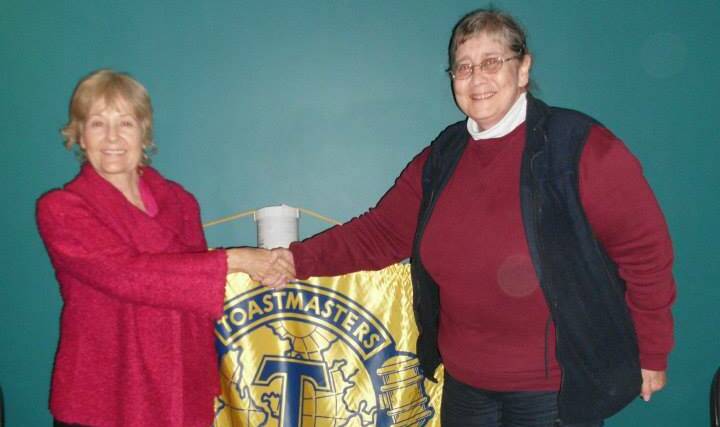 Toastmasters hand over reigns
