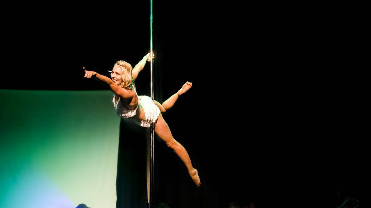 BUNBURY: The South West Australia Pole Competition showcased jaw-dropping talent to a packed-out crowd at the South West Italian Club. Picture: Shanelle Miller/Henderson Photographics/Bunbury Mail