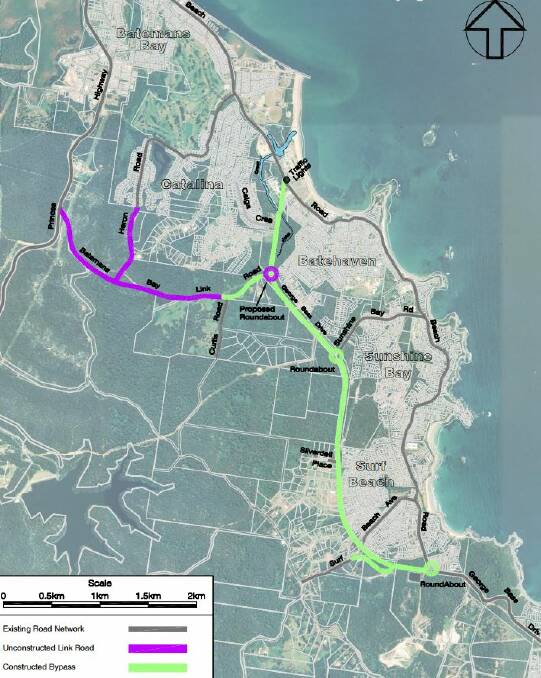 Solution needed to progress Bay link road