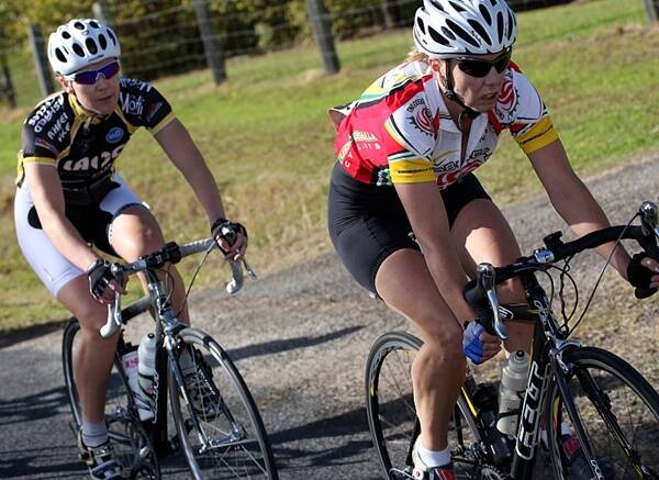 HAIL GAIL:  Moruya’s Gail Johnston on her way to a gold medal at the New South Wales Masters Championships last year.