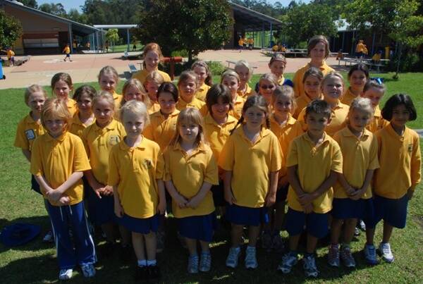 READY TO GO:  Batemans Bay Primary School’s choir was disappointed by the cancellation of the visit from MS Volendam. They were to have sung to passengers as they disembarked at Batemans Bay.
