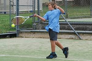ON TOP:  Meringo tennis player Brendan Middleton is currently the number one ranked 10-year-old tennis player in Australia.