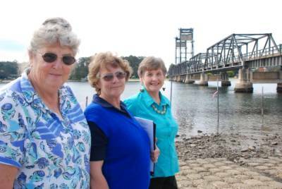 NAME CHANGE: Bridge committee members Cynthia Hill, Margie Glenn and Leah Burke say they have the support to rename the Batemans Bay Bridge.