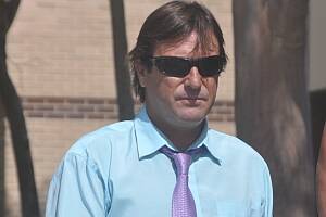 COSTLY DRINK:  Below: Michael Mendez leaves Batemans Bay Local Court after being fined $2000.