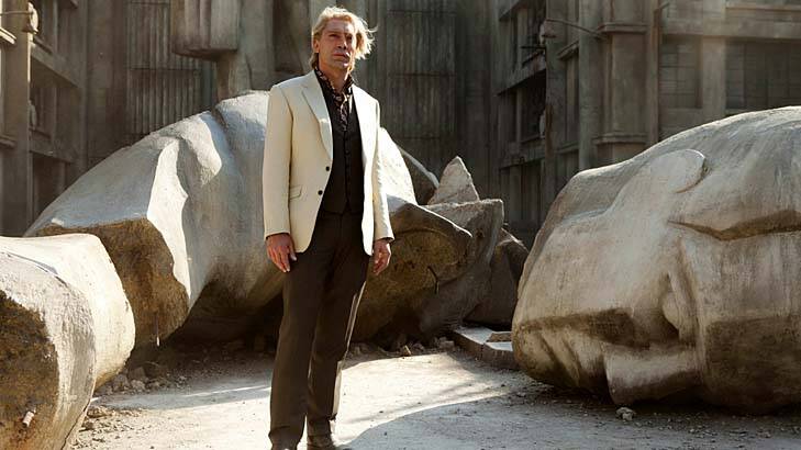Damaged … Javier Bardem as Bond's nemesis Raoul Silva in <em>Skyfall</em>.