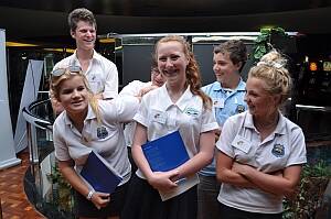 GENERATION Z TALKS:  Students from Moruya High, St Peter’s, and Carroll College at the 2030 Community Summit last Thursday were Luke May, Mat Jenkin, Will Scobie, Nat Browning, Alice Holland and Eydie Crowley.