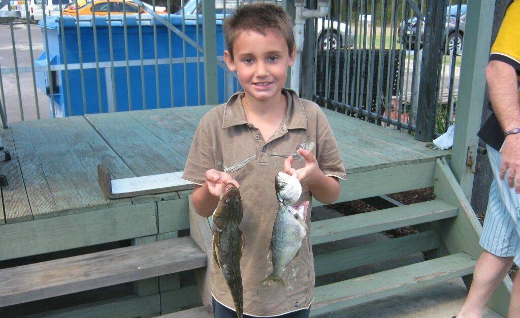 FISHING FUN: Eurobodalla youngsters like talented Tomakin fisherman Scott Rigby will get the chance to learn new skills over the Christmas school break.
