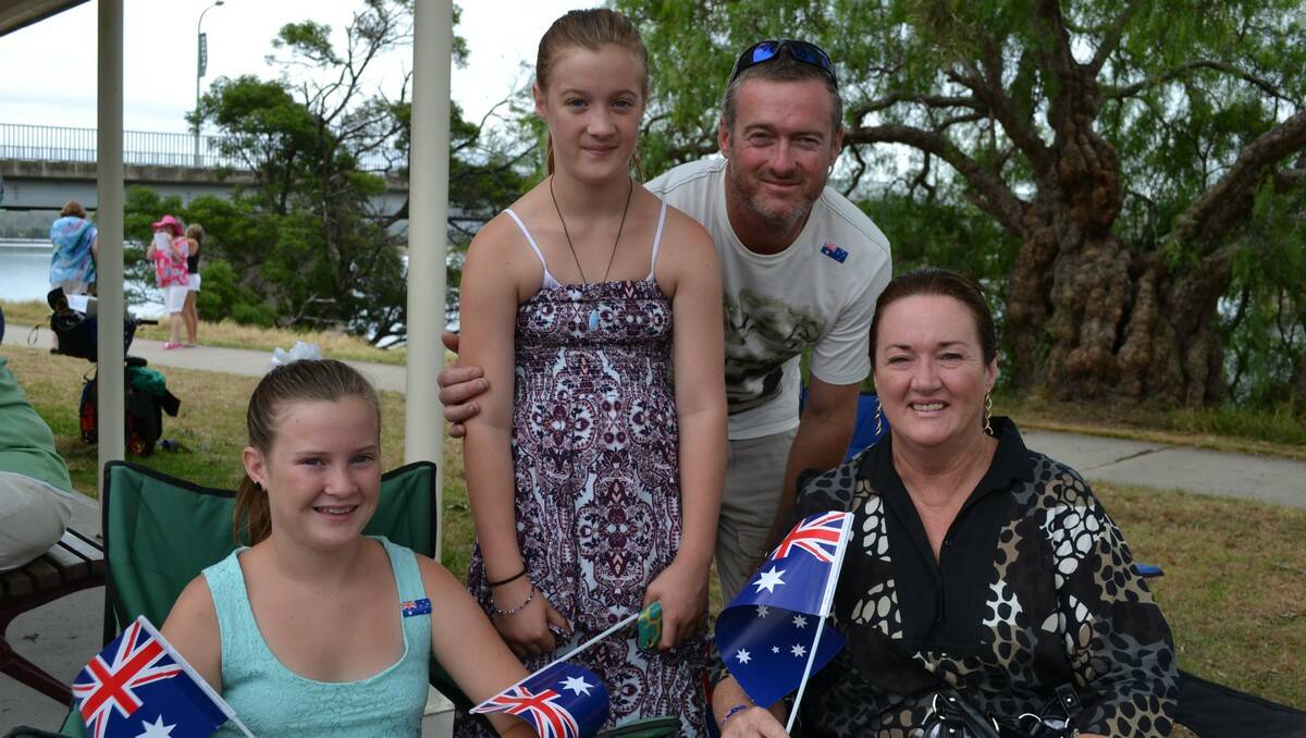Hundreds of residents and visitors gathered to celebrate Australia Day at Batemans Bay and Moruya.