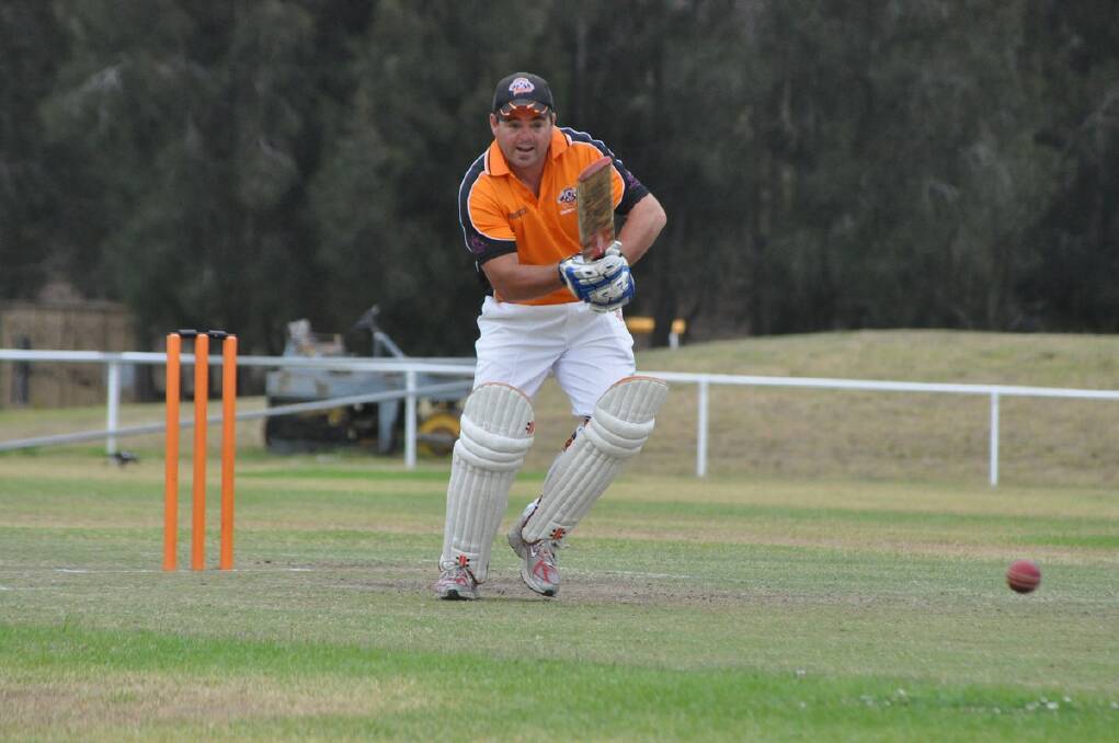 STAR MAN: Bay Tigers batsman Paul Brown was the star of the show as	 the Batemans Bay club claimed back-to-back Twenty20 titles on Saturday. PHOTO: Dean Benson.