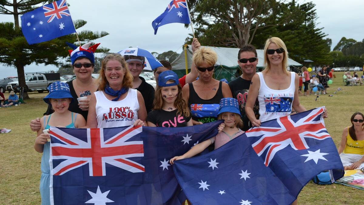 Hundreds of residents and visitors gathered to celebrate Australia Day at Batemans Bay and Moruya.