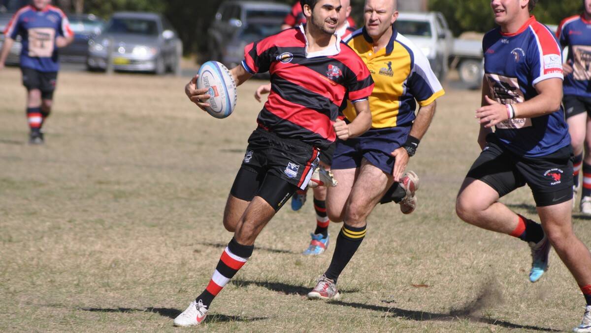 NEW MENTOR: The Bay Boars, including star fullback Ashbee Reid (pictured), will be coached by Peter Ryan for the South Coast rugby season. PHOTO: Dean Benson.