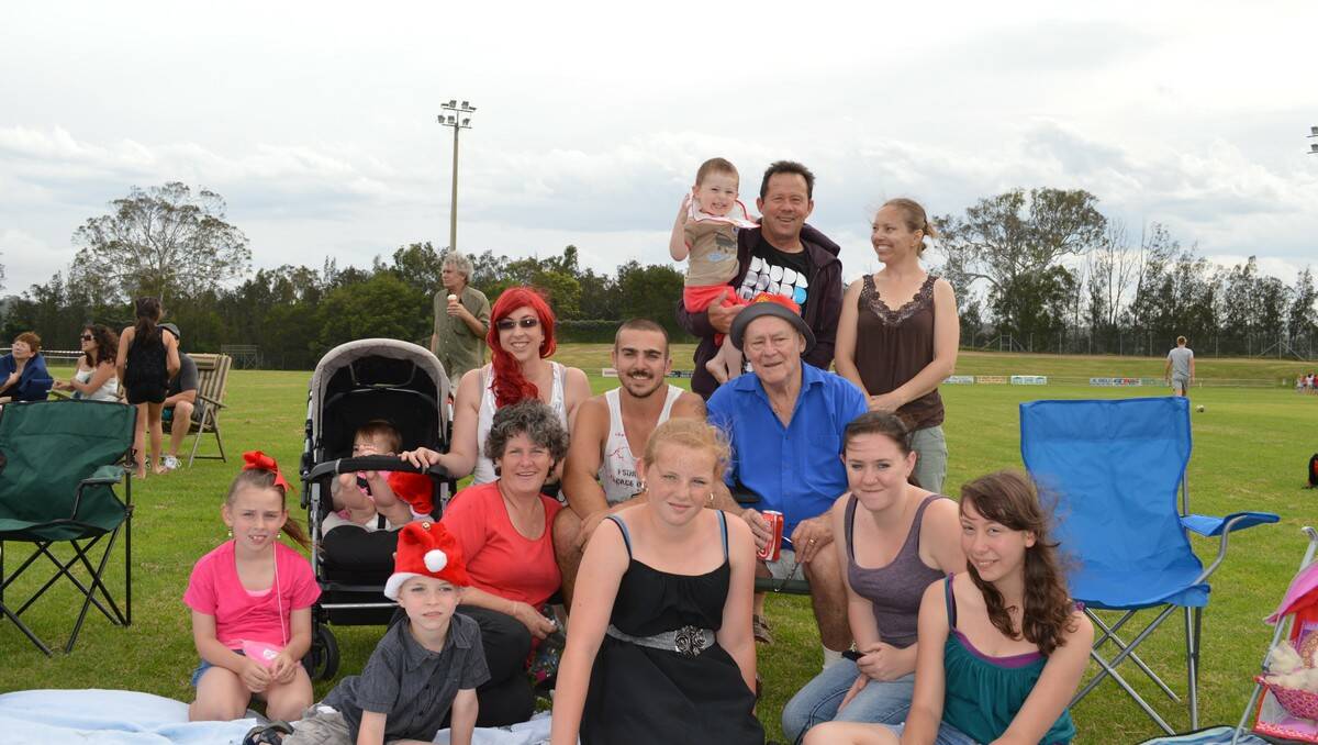 Batemans Bay residents sang their hearts out at the Carols by Candlelight held at Mackay Park held in December.