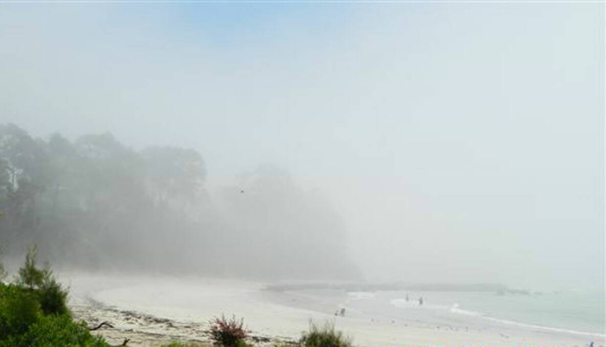 Sea fog on South Coast