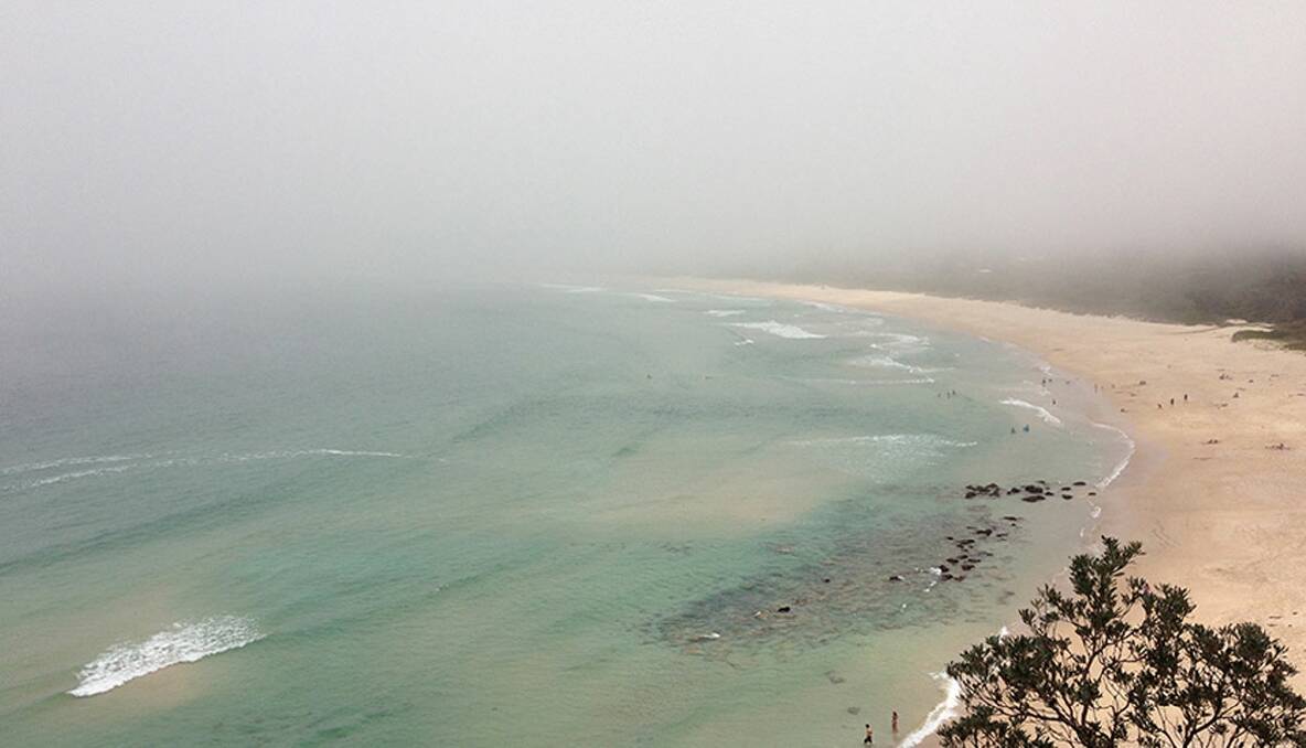 Sea fog on South Coast. Photo: JAMES LATTER