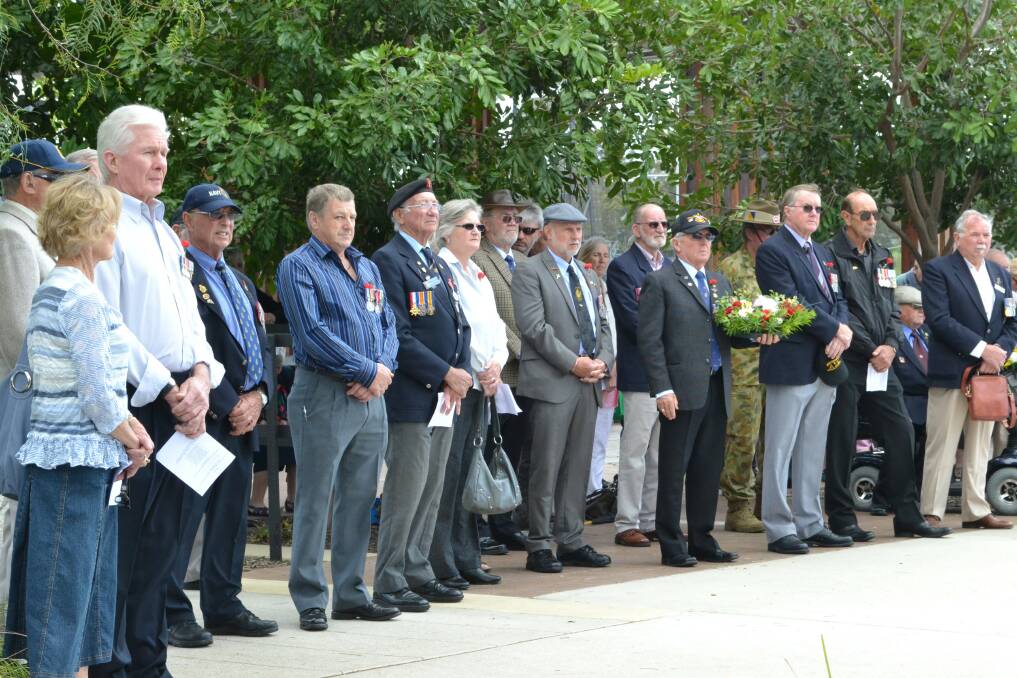 Remembrance Day services have been held in Moruya and Batemans Bay today.