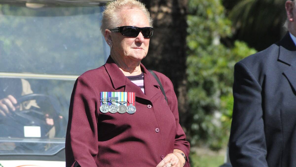 Tuross Head residents lined the streets for the town's annual Anzac Day ceremony.