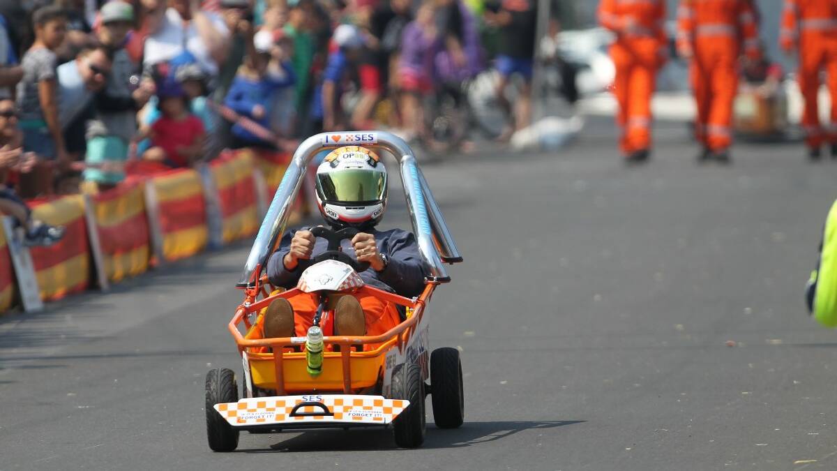 OAK FLATS: Shellharbour SES performed well at Sunday's Oak Flats Billy Cart Derby, taking out all three racers they took part in.