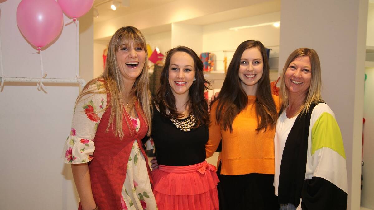 COOMA: Major online retailer birdsnest of Cooma has unveiled its latest fashion collection, That Bird Label, designed exclusively for its own use. The collection is based in feedback from customers after surveying 50,000 Australian women. Pictured are birdsnest founder Jane Cay, designer Penelope Murdoch, Hannah Knight and head buyer Peige Eber.