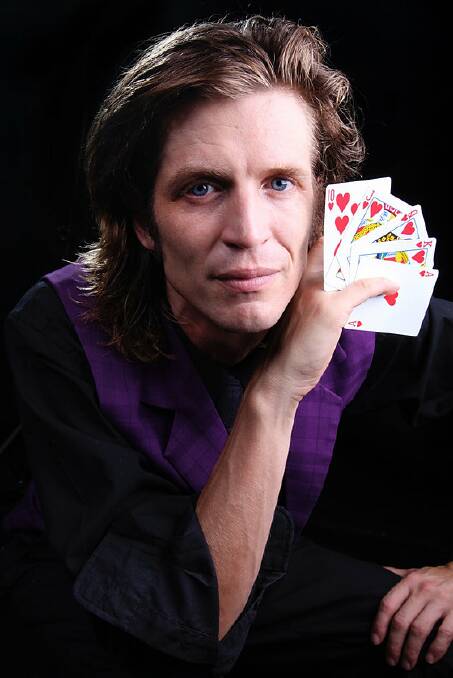 One of the performers will be Benny Orson the magician. Photo supplied.