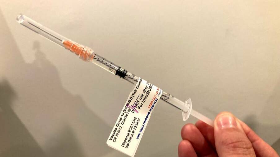 JABBED: New data released by the federal government shows the Southern Highlands and Shoalhaven area is ranked second in the state in vaccine take up. Picture: Sylvia Liber
