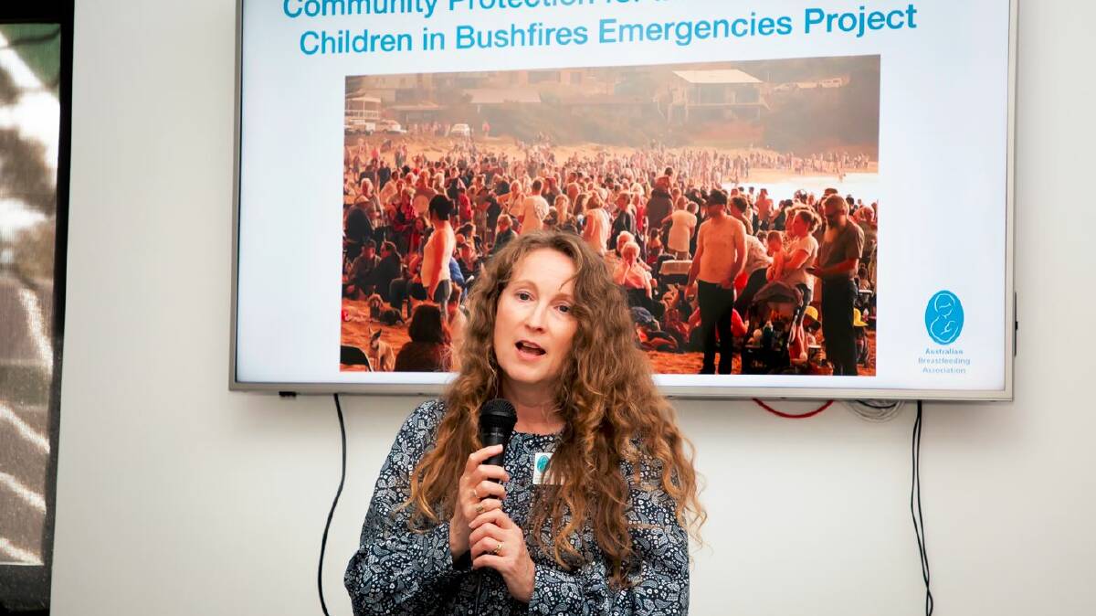 Karleen Gribble has long been aware of the shortfalls in emergency planning for infants and young children and has been lobbying the government since 2018 for better outcomes. Picture supplied 