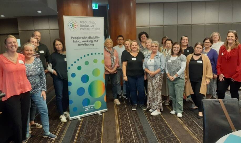 The first School to Work workshop held at the Dee Why RSL in May had a great turnout. Photo: Resourcing Inclusive Communities. 