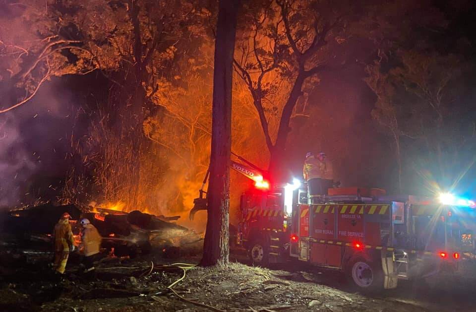 Property owners must notify the RFS of any planned burns. Photo: Broulee RFS 