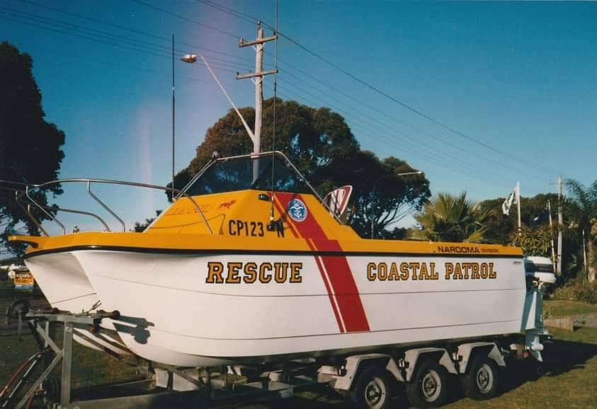 The first vessel purchased for the Royal Volunteer Coastal Patrol (RCVP) back in the 1980s. Photo: Pat Neasmith