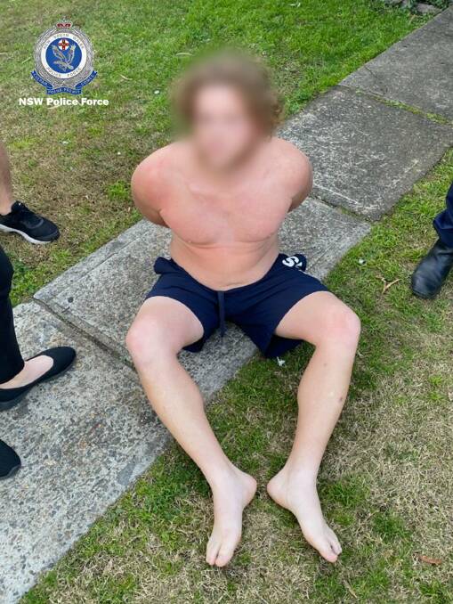 Police charged a 25-year-old man with the alleged assault and carjacking of an elderly man. Photo: South Coast Police District. 