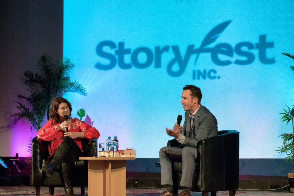 PAGE TURNER: StoryFest patron, and international bestselling author, Markus Zusak, will deliver the StoryFest's opening night address. Photo: StoryFest
