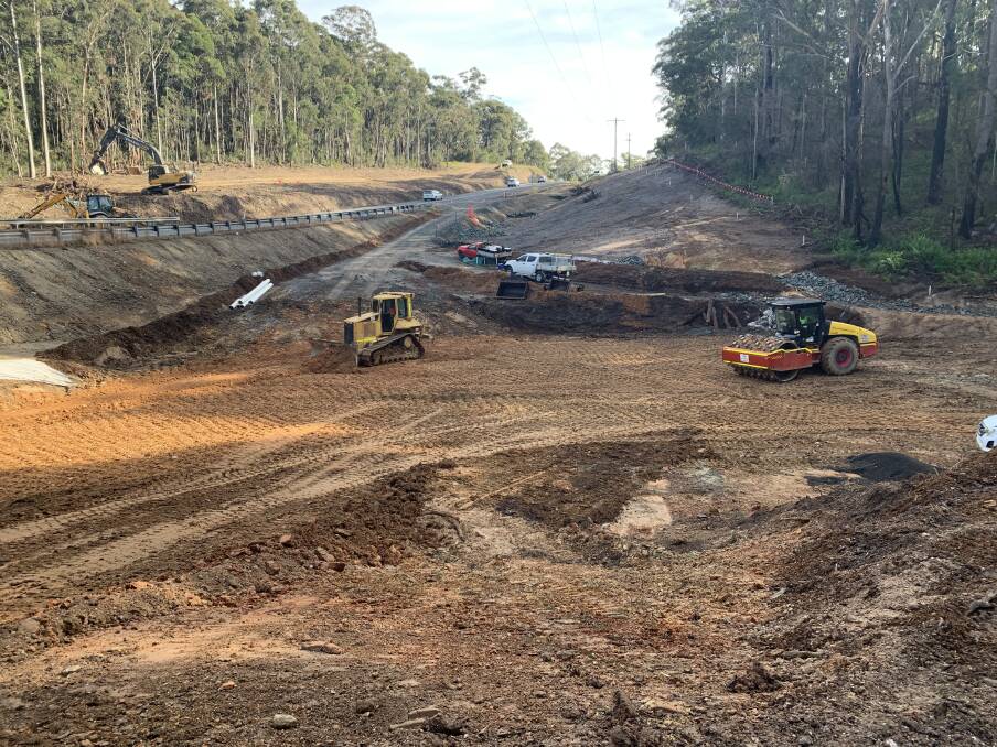 George Bass Drive will be closed at Lilli Pilli for three months while Eurobodalla Council upgrades the road. Photo: Supplied