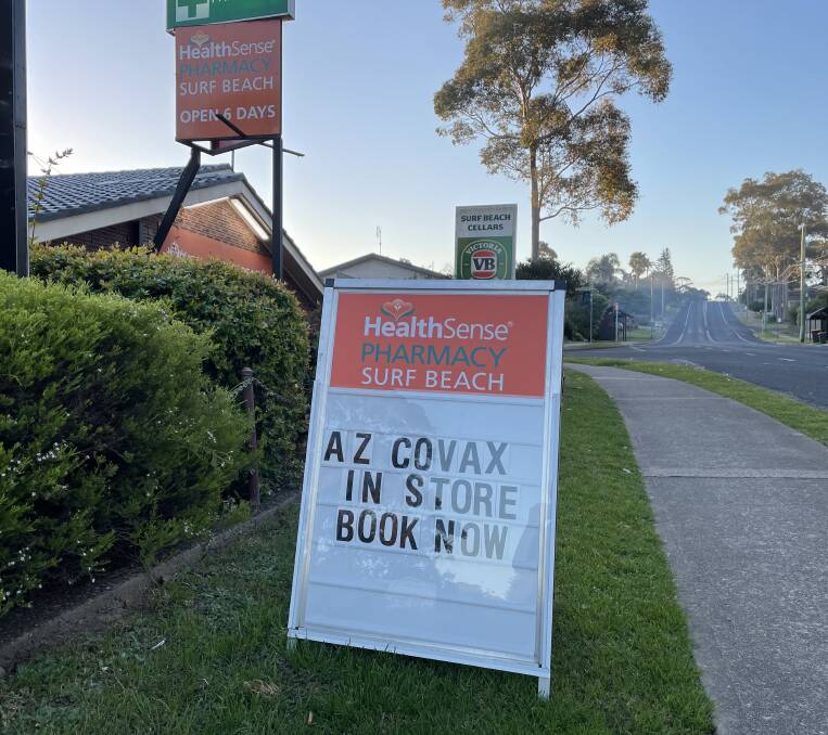 GET VAXXED: South Coast pharmacies can register to become COVID vaccine providers. Photo: Maeve Bannister 