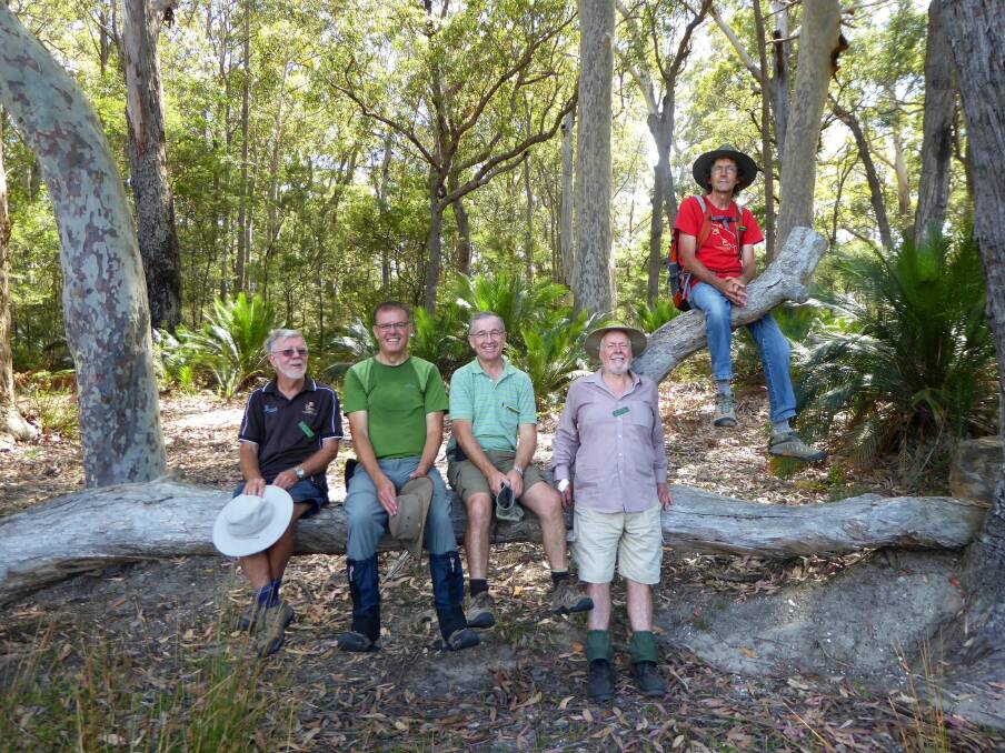 Batemans Bay Bushwalkers welcome new members to the club. Pictured here in Murramarang National Park in Durras. Picture: Batemans Bay Bushwalkers. 
