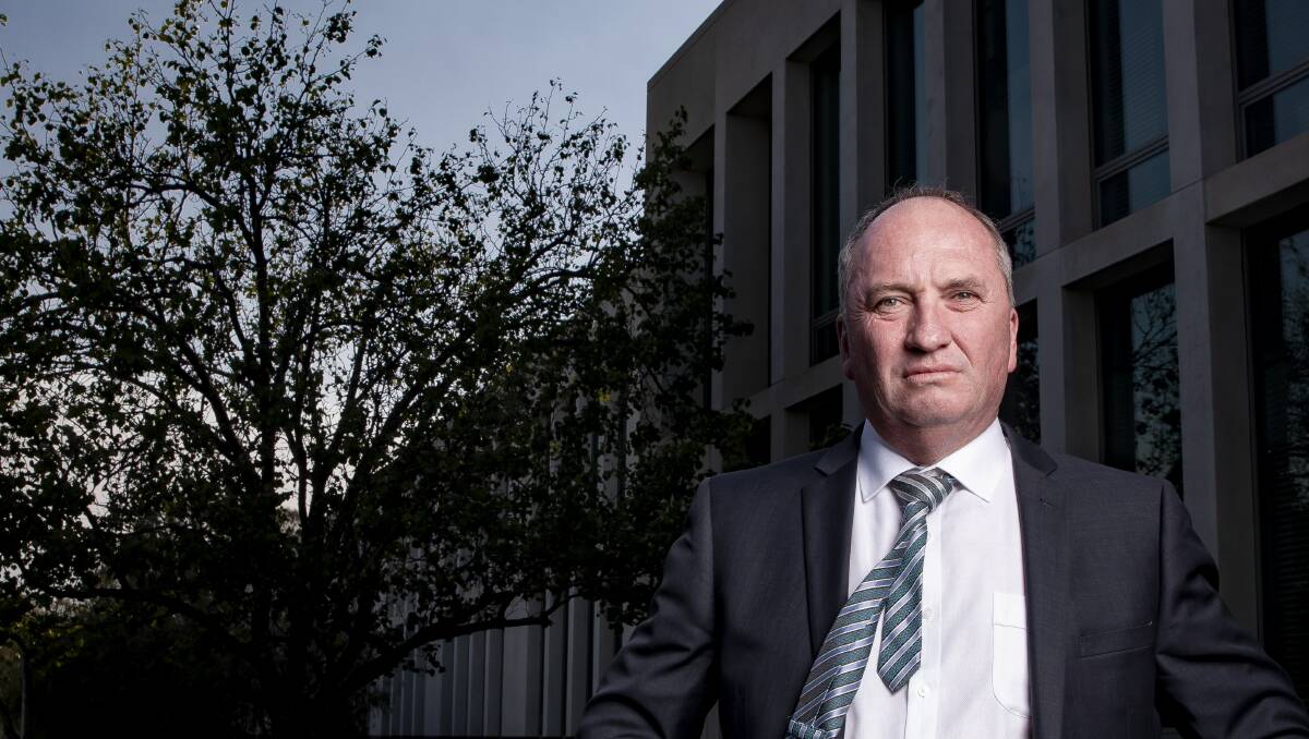  Infrastructure Minister Barnaby Joyce has defended the fund. Picture: Sitthixay Ditthavong