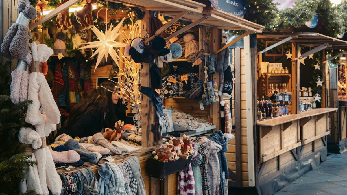 Christmas in July includes a range of stalls selling winter and French-inspired wares. Picture: Supplied
