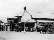 Emmott's Store in Moruya circa 1922. The store was broken into in June, 1922.