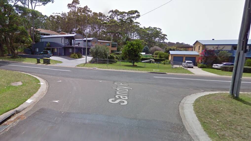The corner of Long Beach Road and Sandy Place, the area around which police found several Suss68 tags.