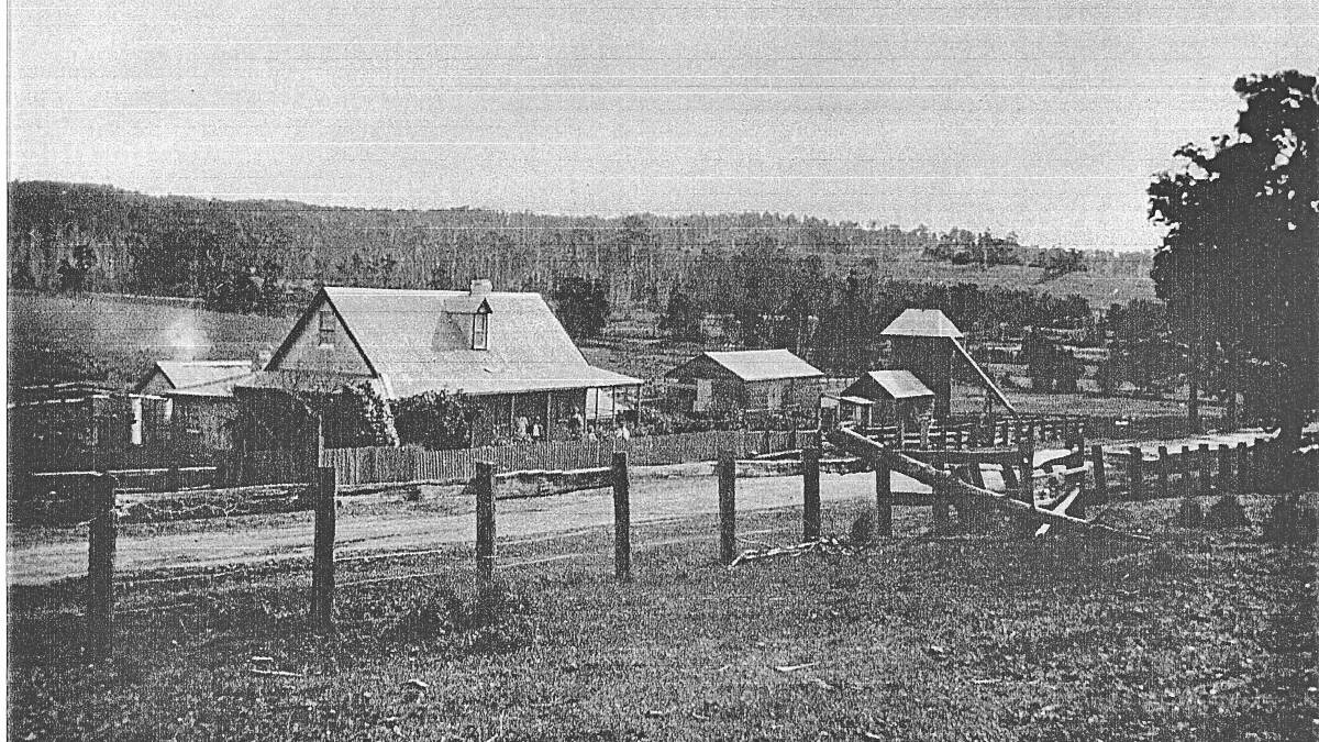 The Davis Farm at Coila in the 1920s.