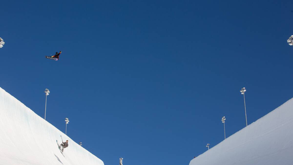 Dalmeny's snowboarding prodigy Valentino Guseli smashes the world record for the highest halfpipe air. Image: Tommy Pyatt