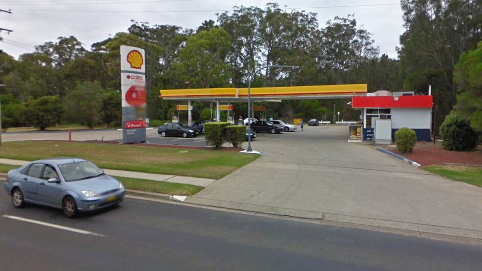 Luke Enguix told the woman to drive to the Shell petrol station on Beach Road to get petrol, but it was closed when she arrived.