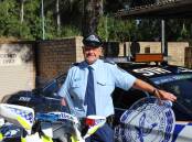 Senior Constable Mark Dawes of the Batemans Bay Highway Patrol retired on Friday after 35 years on the police force.
